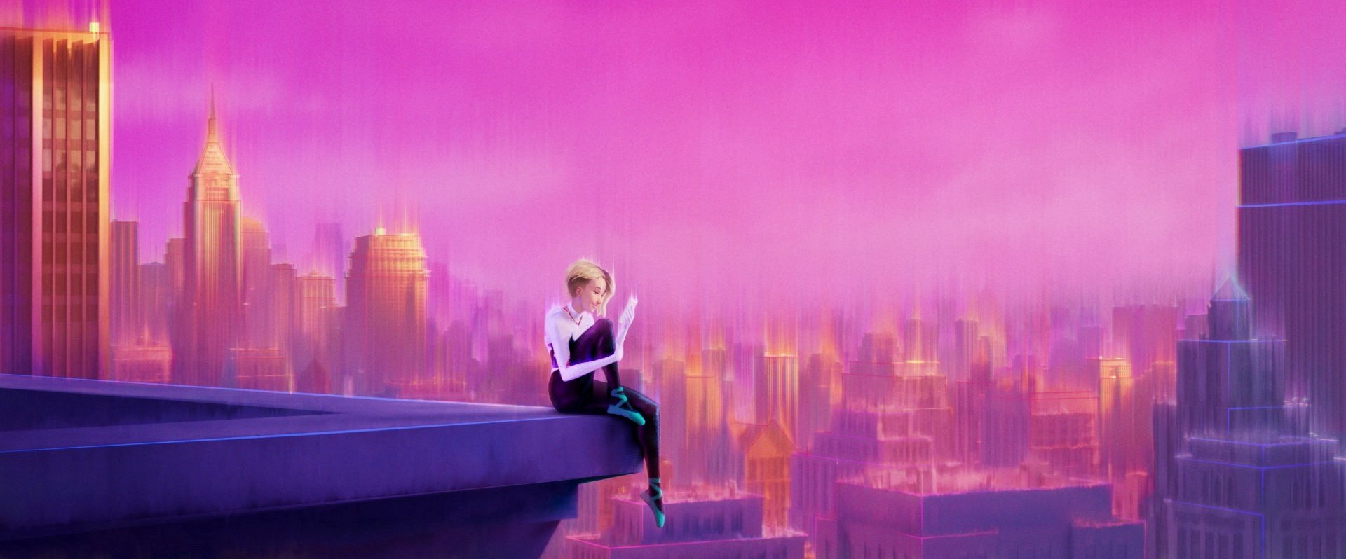 Spider-Gwen Gwen Stacy movie Spider-Man: Into The Spider-Verse Image