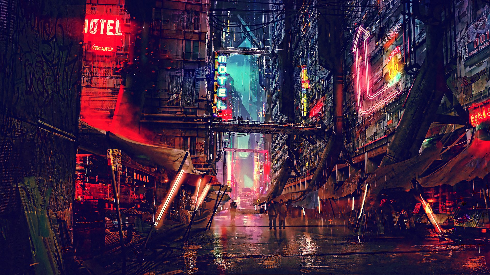 Download Sci Fi Cyberpunk Image