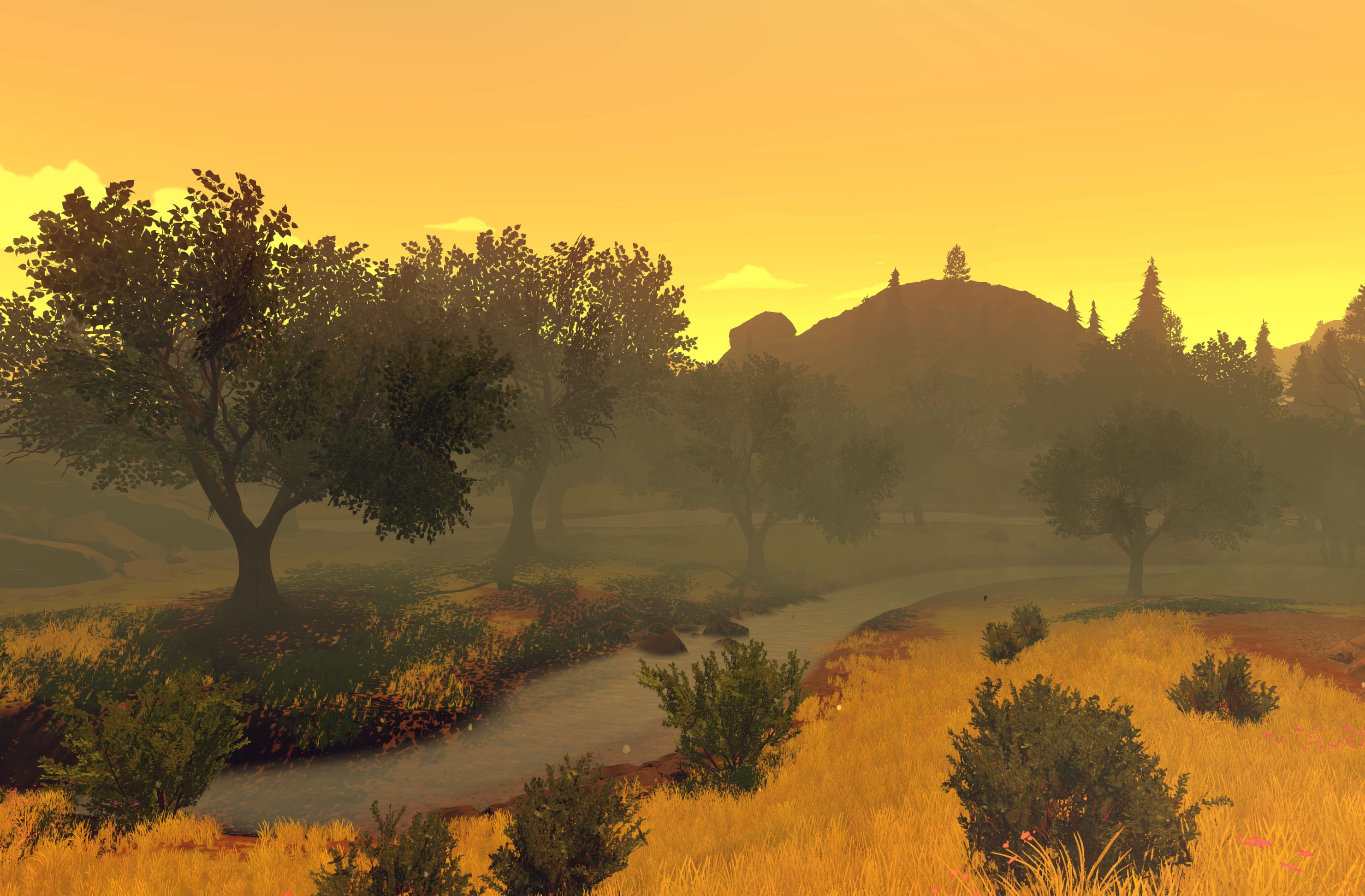Firewatch Landscape by Tloze360