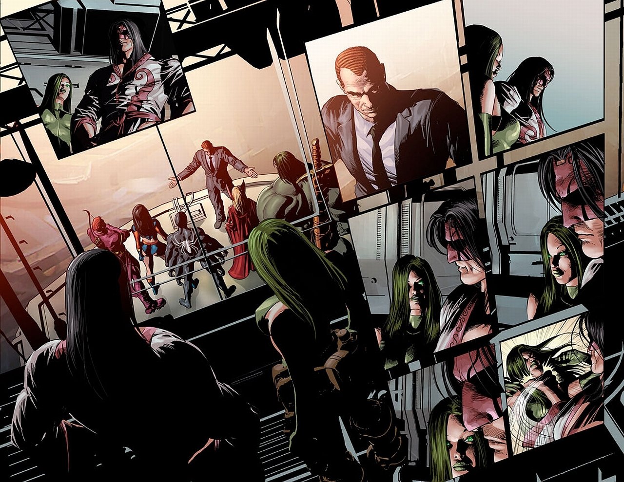 Comic new avengers Image