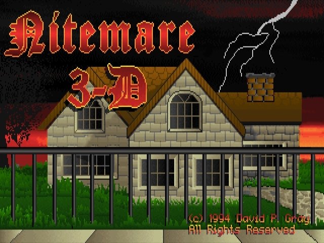 video game Nitemare 3D Image
