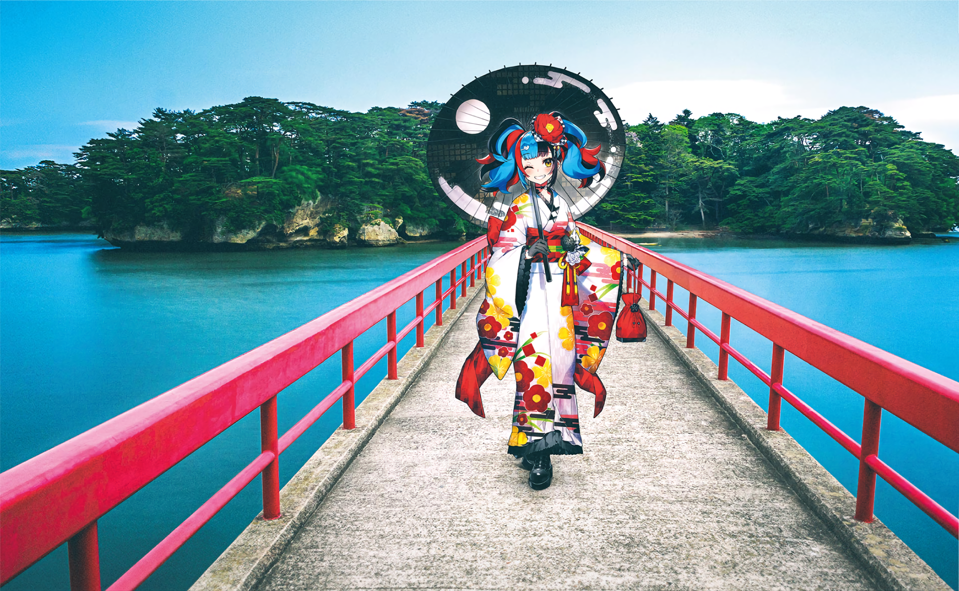 Sei Shōnagon Anime Fate/Grand Order cosplay bridge Image