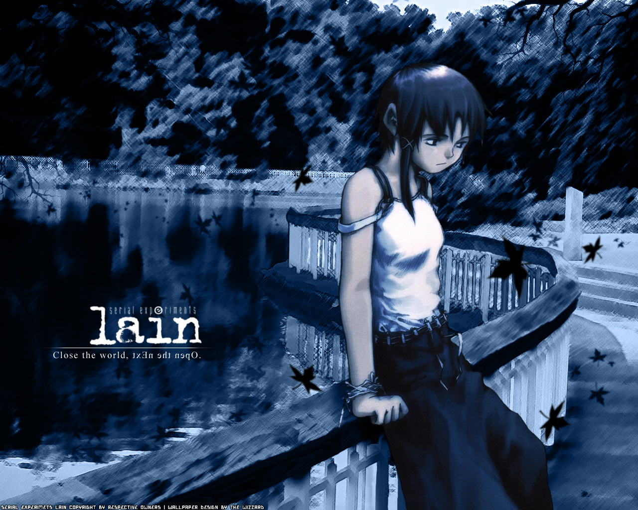 Anime Serial Experiments Lain Picture by Yoshitoshi Abe