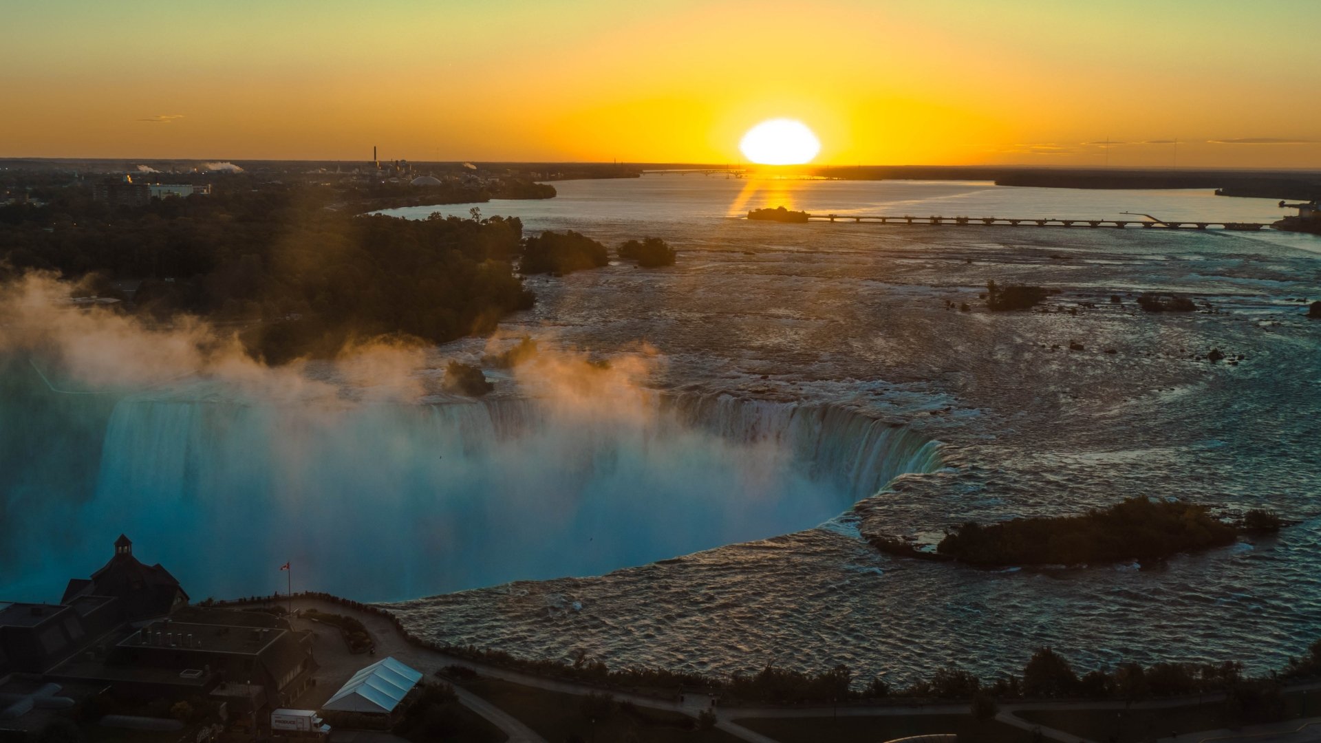 waterfall Canada nature Niagara Falls Image