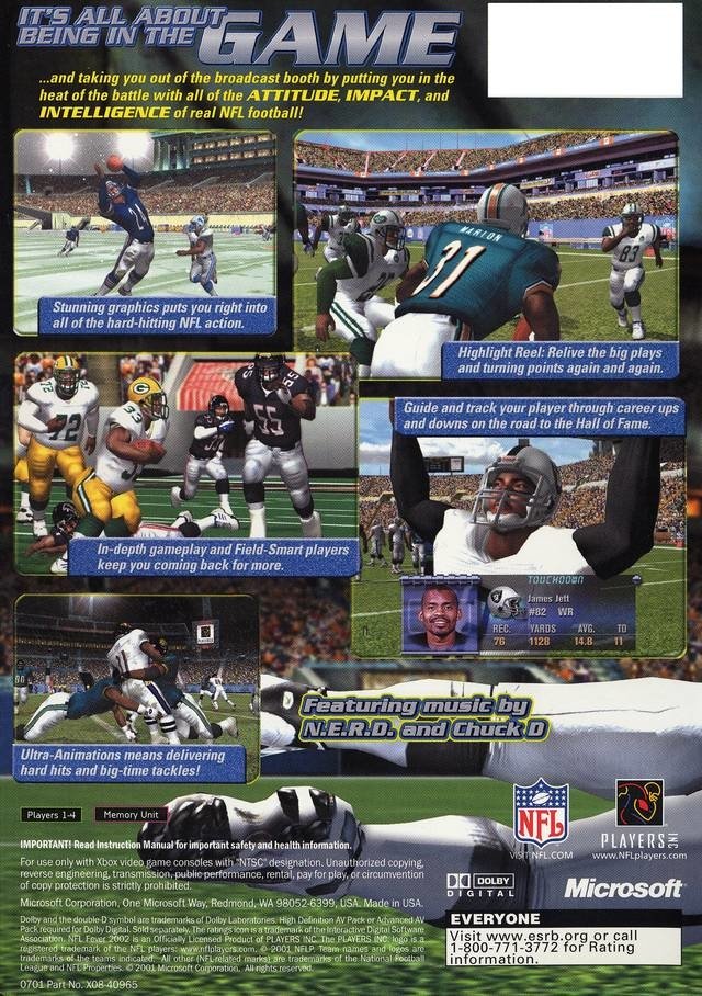 video game NFL Fever 2002 Image