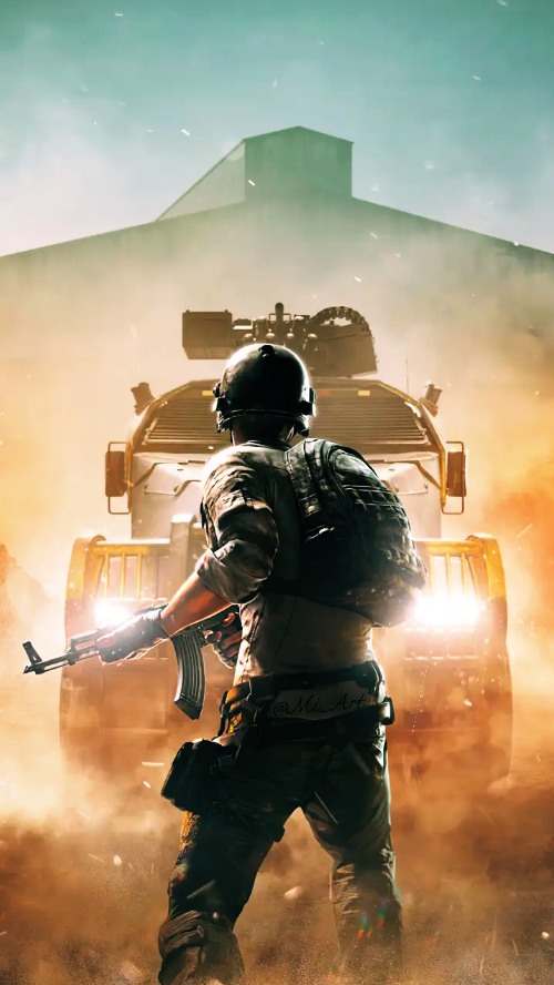 soldier video game Playerunknown's Battlegrounds Image