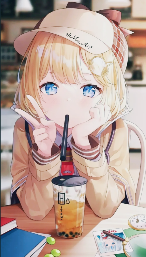 Anime Virtual Youtuber Image