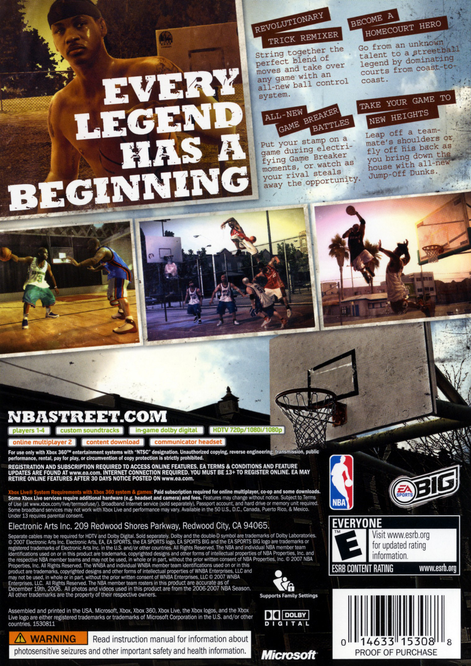 NBA Street Homecourt Picture Image Abyss