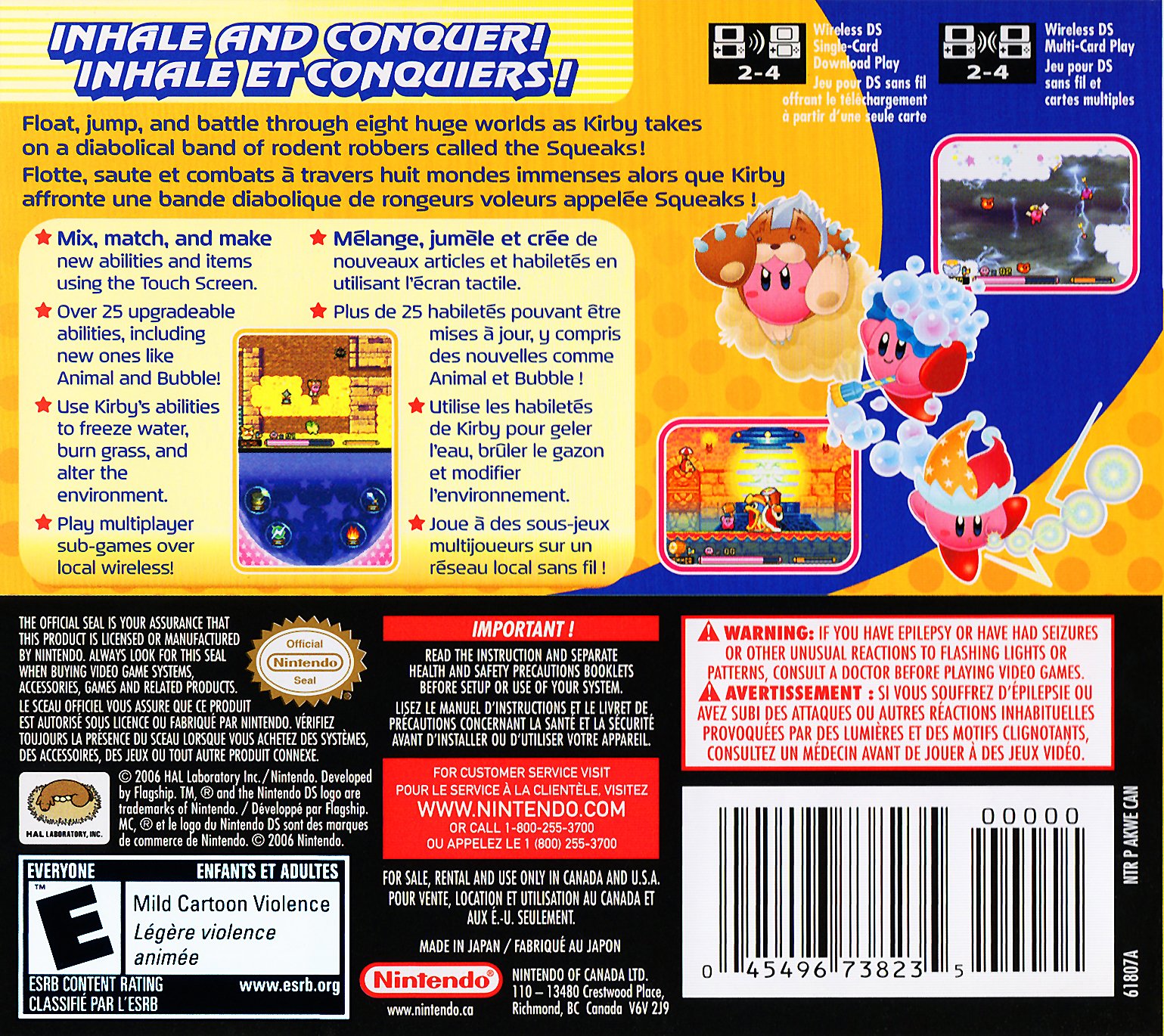 video game Kirby: Squeak Squad Image