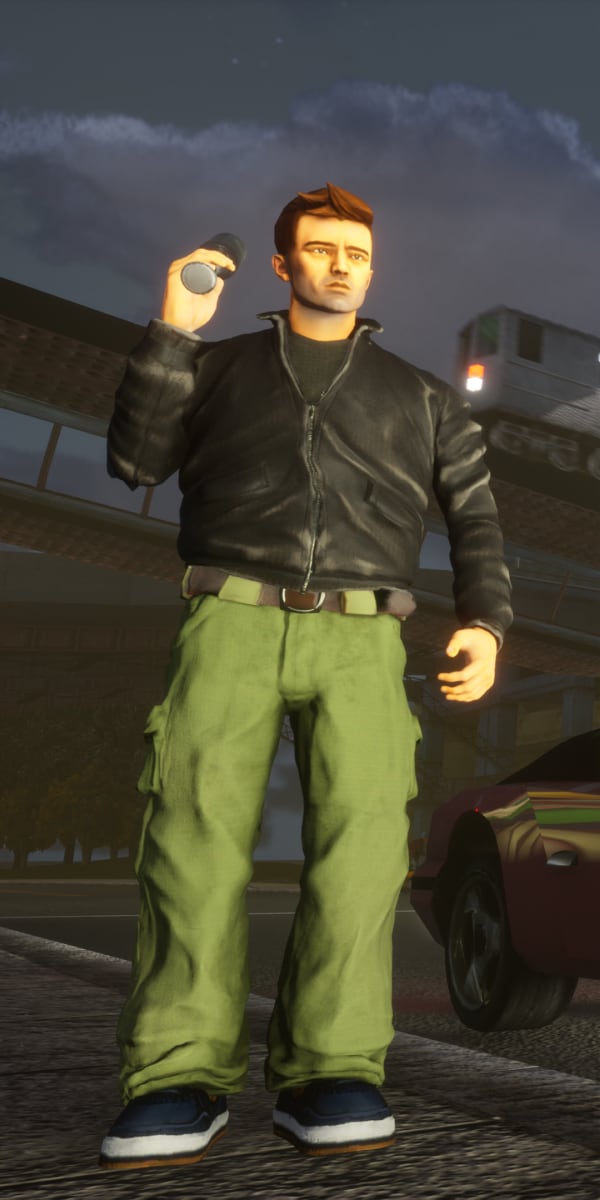 GTA III Protagonist Claude Speed, grand theft auto iii HD