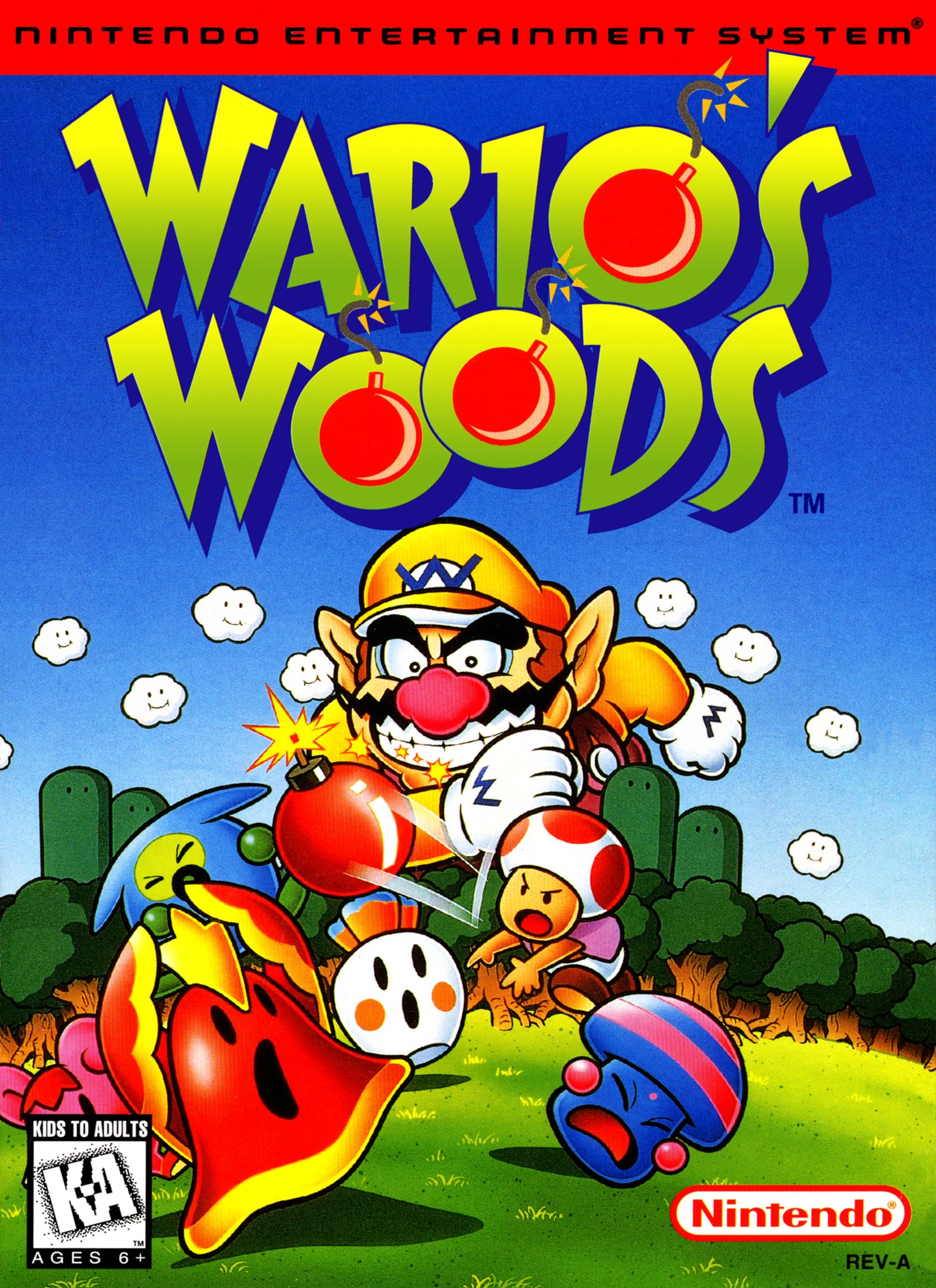 video game wario's woods Image