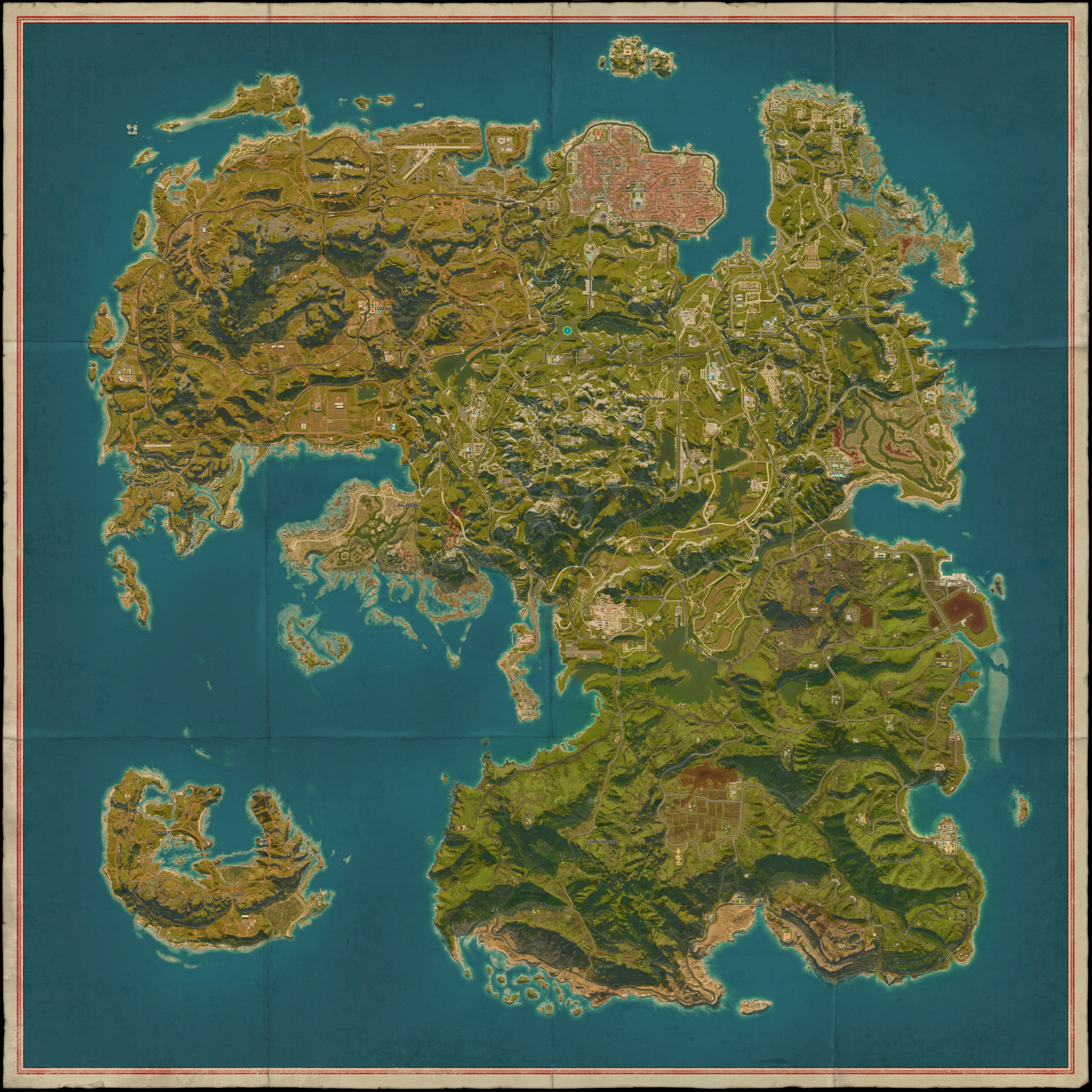  Far Cry 6 5k Map of Yara