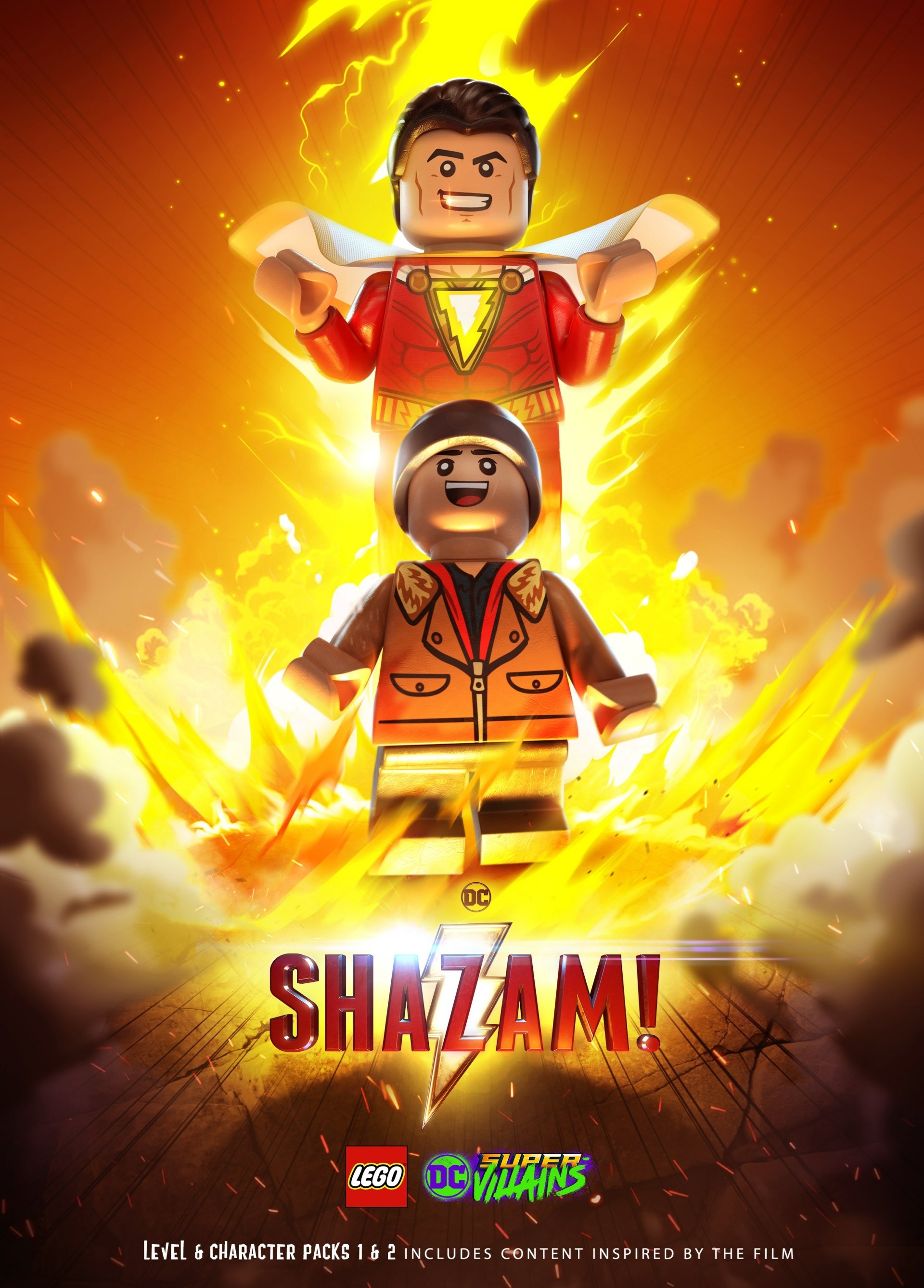 lego Billy Batson Shazam (DC Comics) video game LEGO DC Super Villains Image