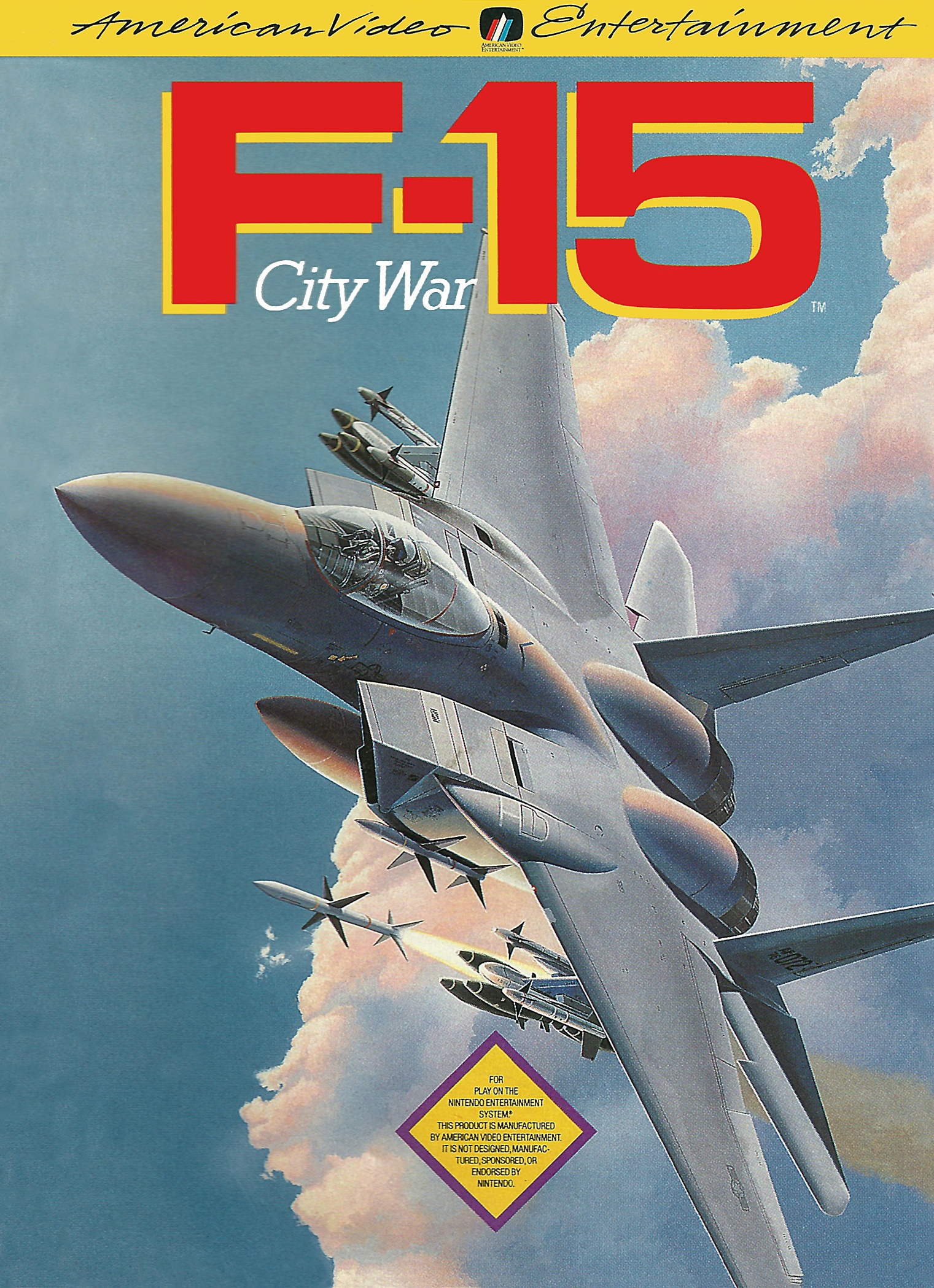 F-15 City War Picture