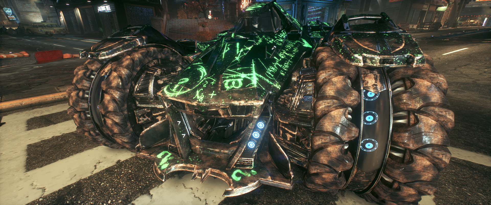  Batman Batmobile Riddler Skin