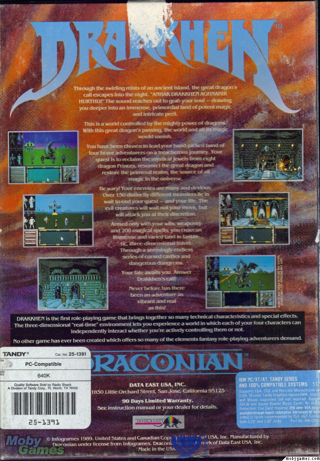 video game Drakkhen Image