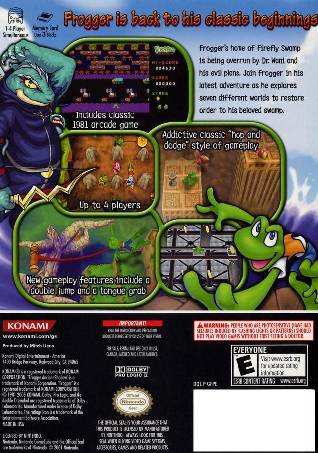 video game Frogger: Ancient Shadow Image