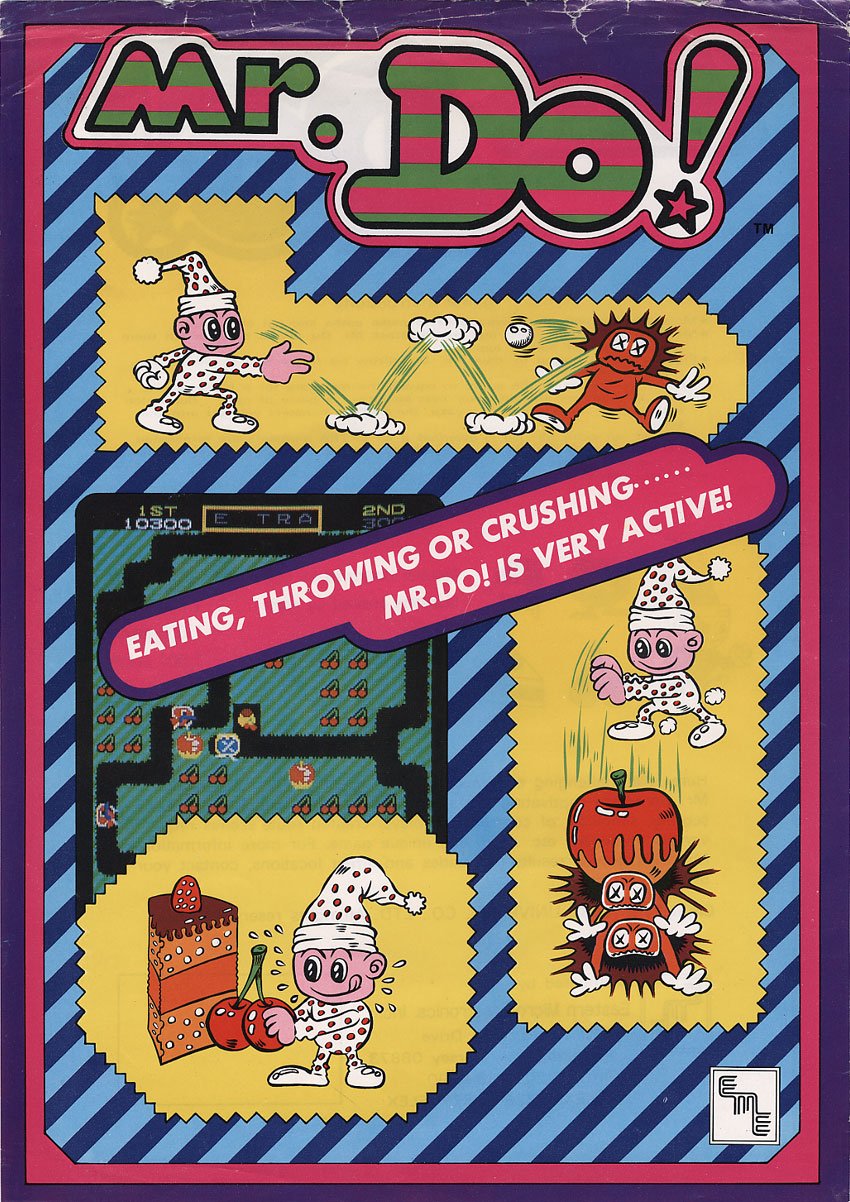 video game Mr. Do! (Universal) Image
