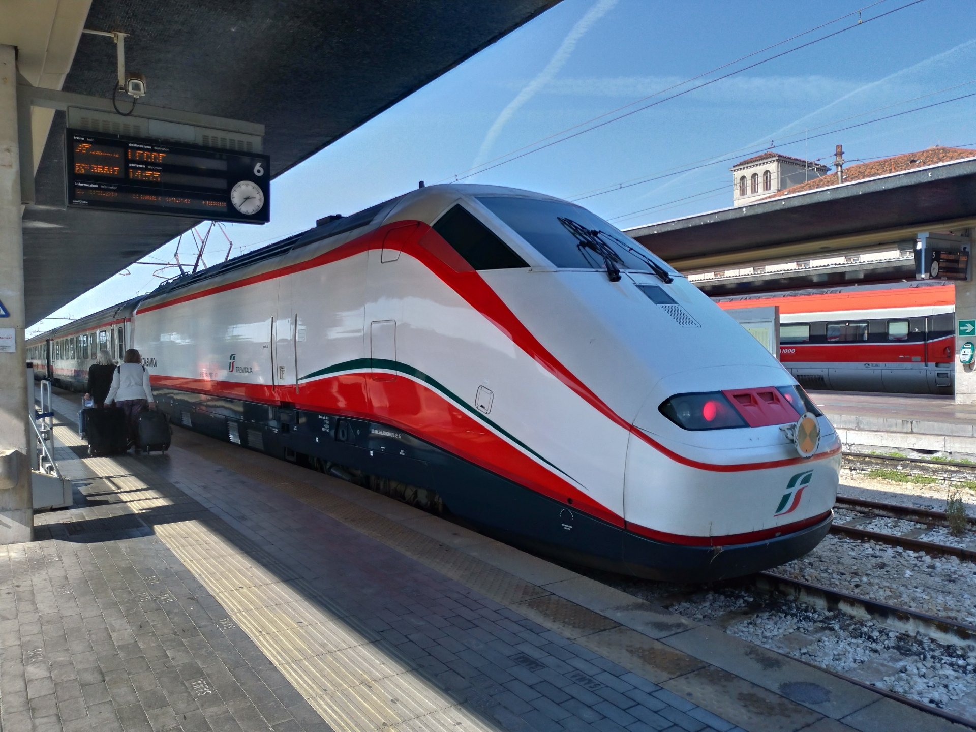  Santa Lucia station platform - Venice