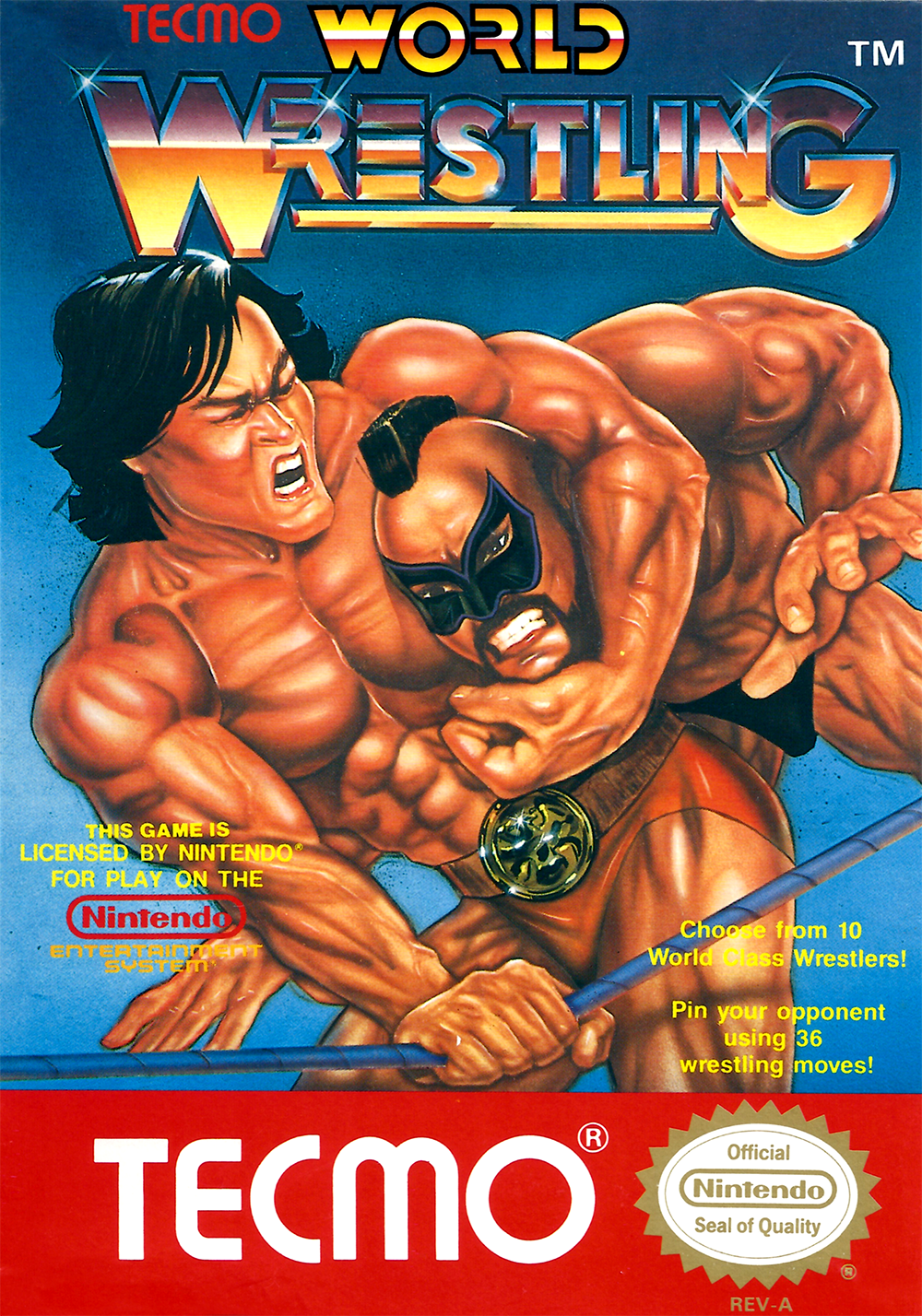 video game Tecmo World Wrestling Image