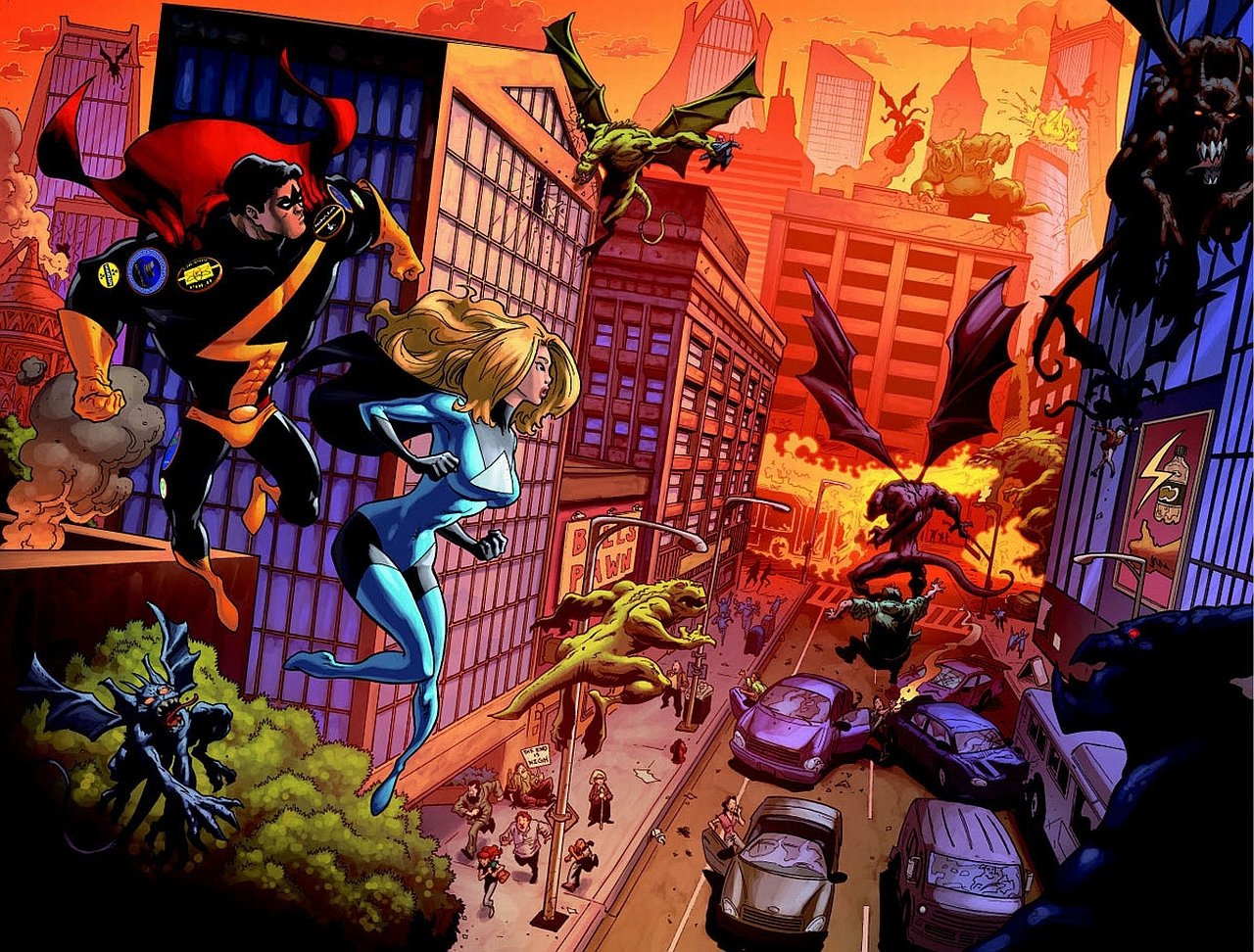 Comic splitsville Image