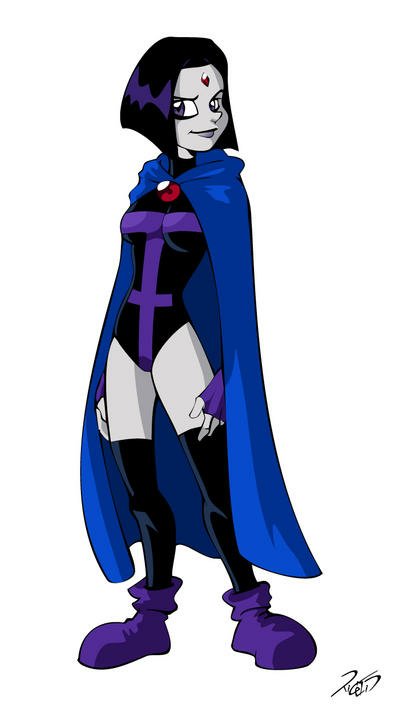 Raven (DC Comics) Comic Teen Titans Image