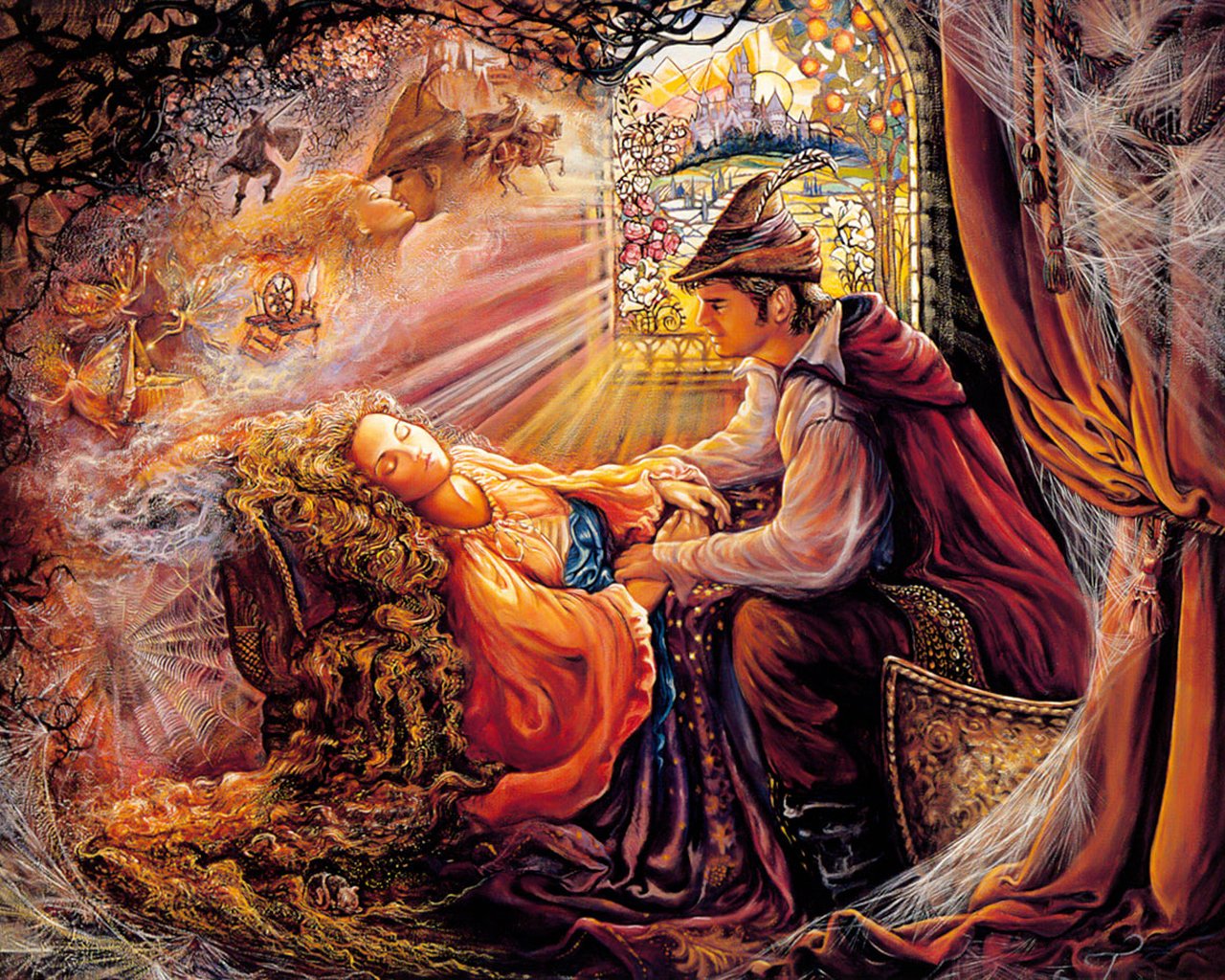 Fantasy Adventure Picture by Josephine Wall