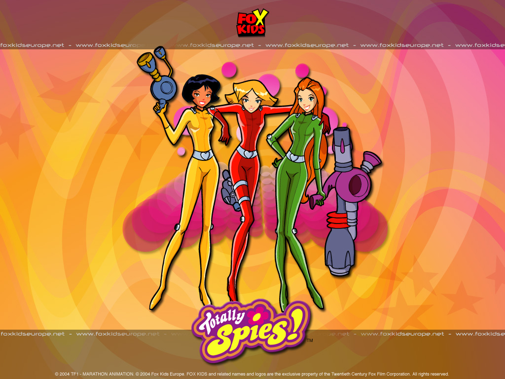 Totally Spies, Alexandra, Clover and Samantha