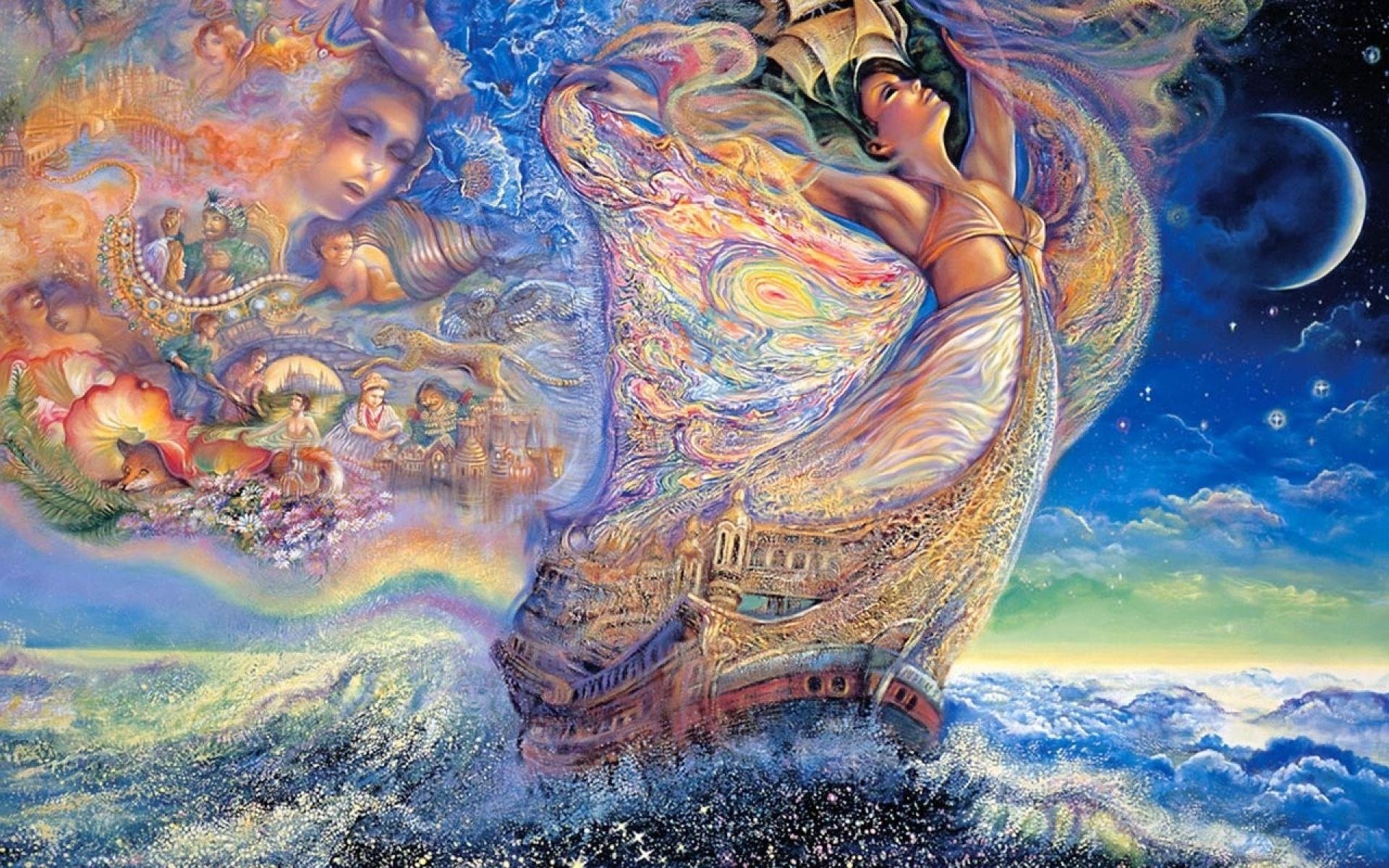  Josephine Wall Painting by Josephine Wall
