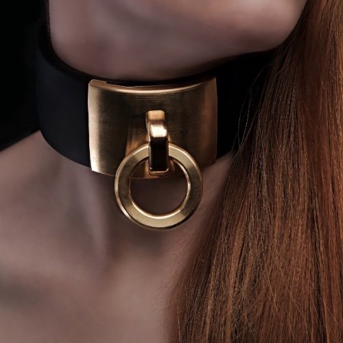 collar woman model Image