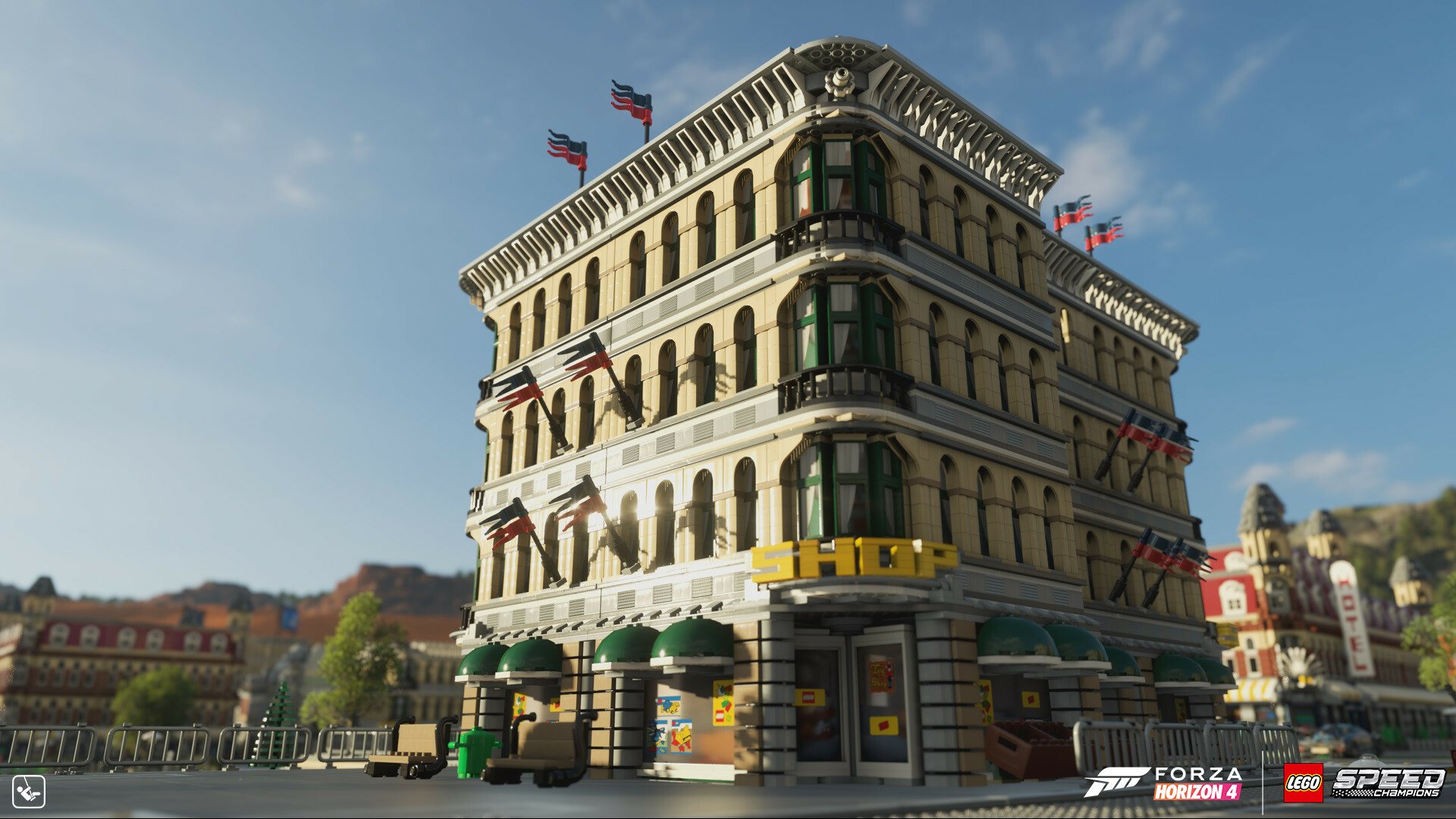 Forza horizon 4 lego speed champions desktop wallpapers phone