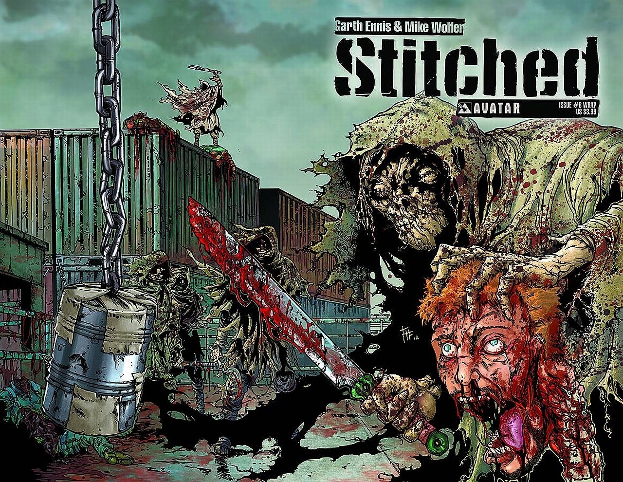 Comic stitched Image