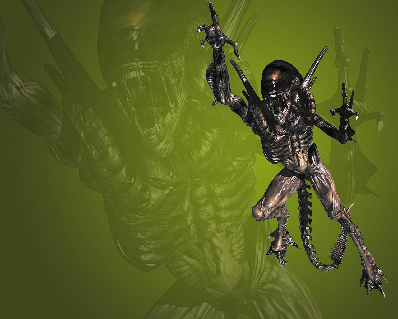 alien creature video game Alien: Resurrection Image