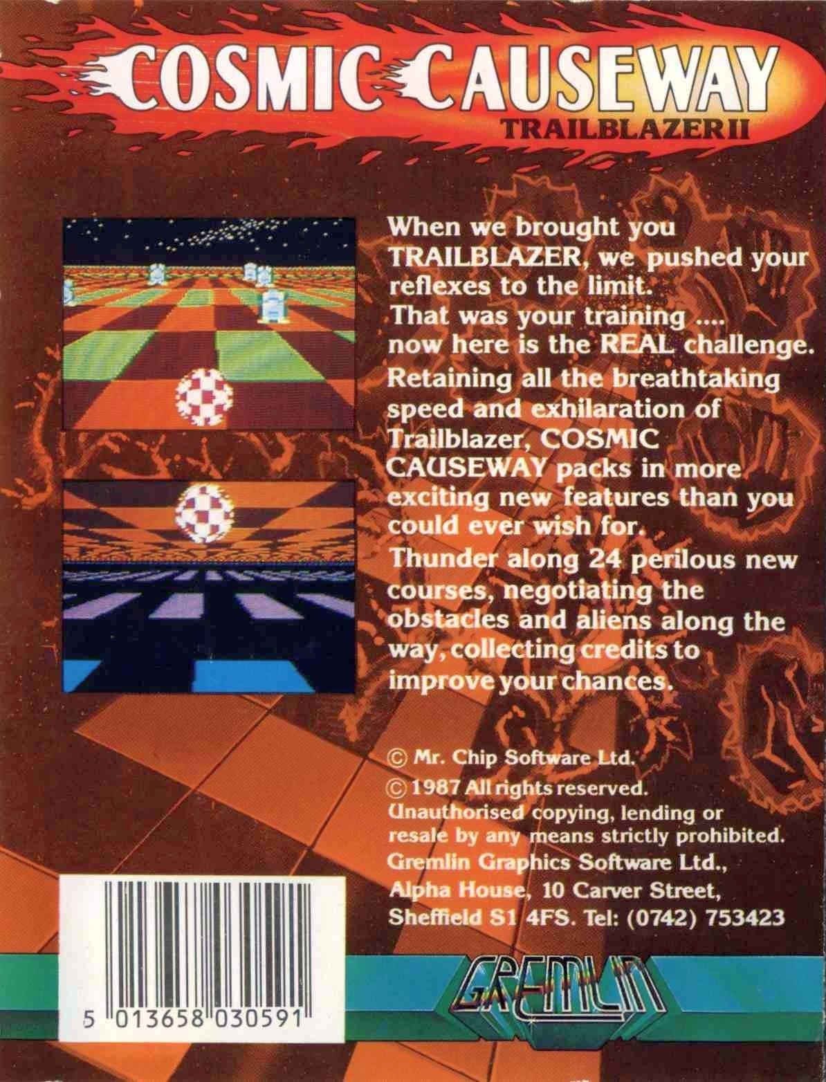 video game Cosmic Causeway: Trailblazer II Image