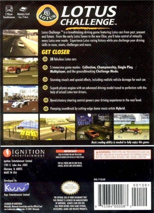 video game Lotus Challenge Image