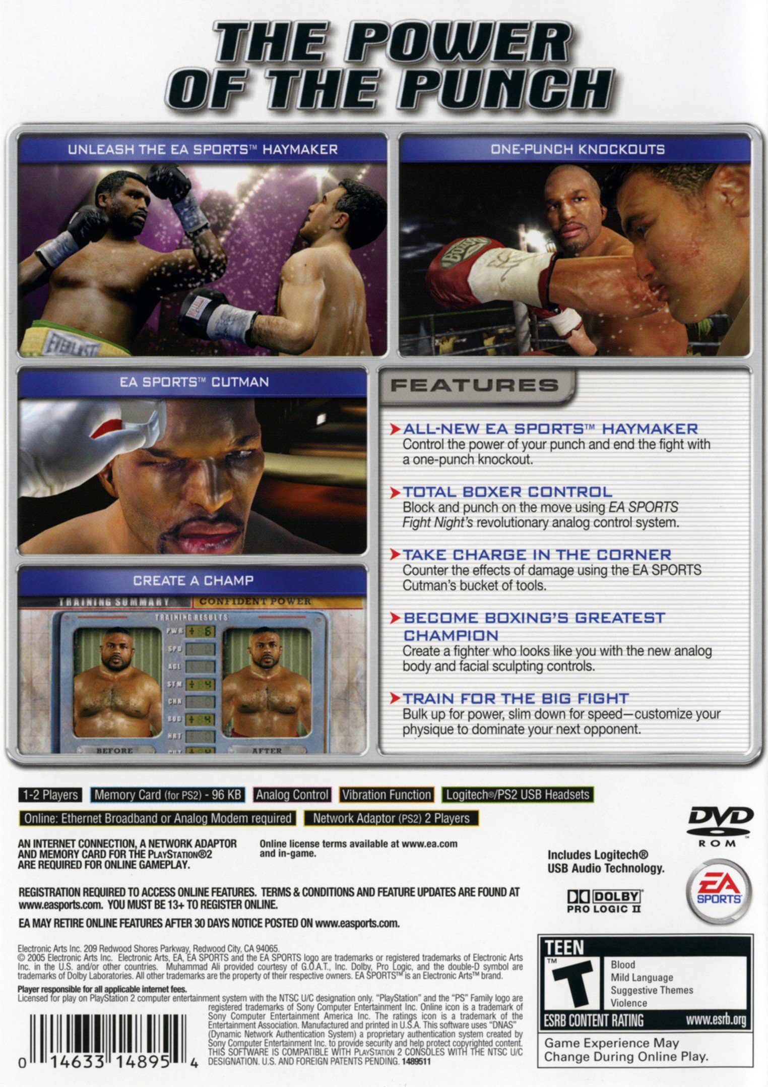 video game Fight Night Round 2 Image