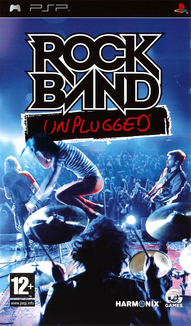 video game Rock Band Unplugged Image