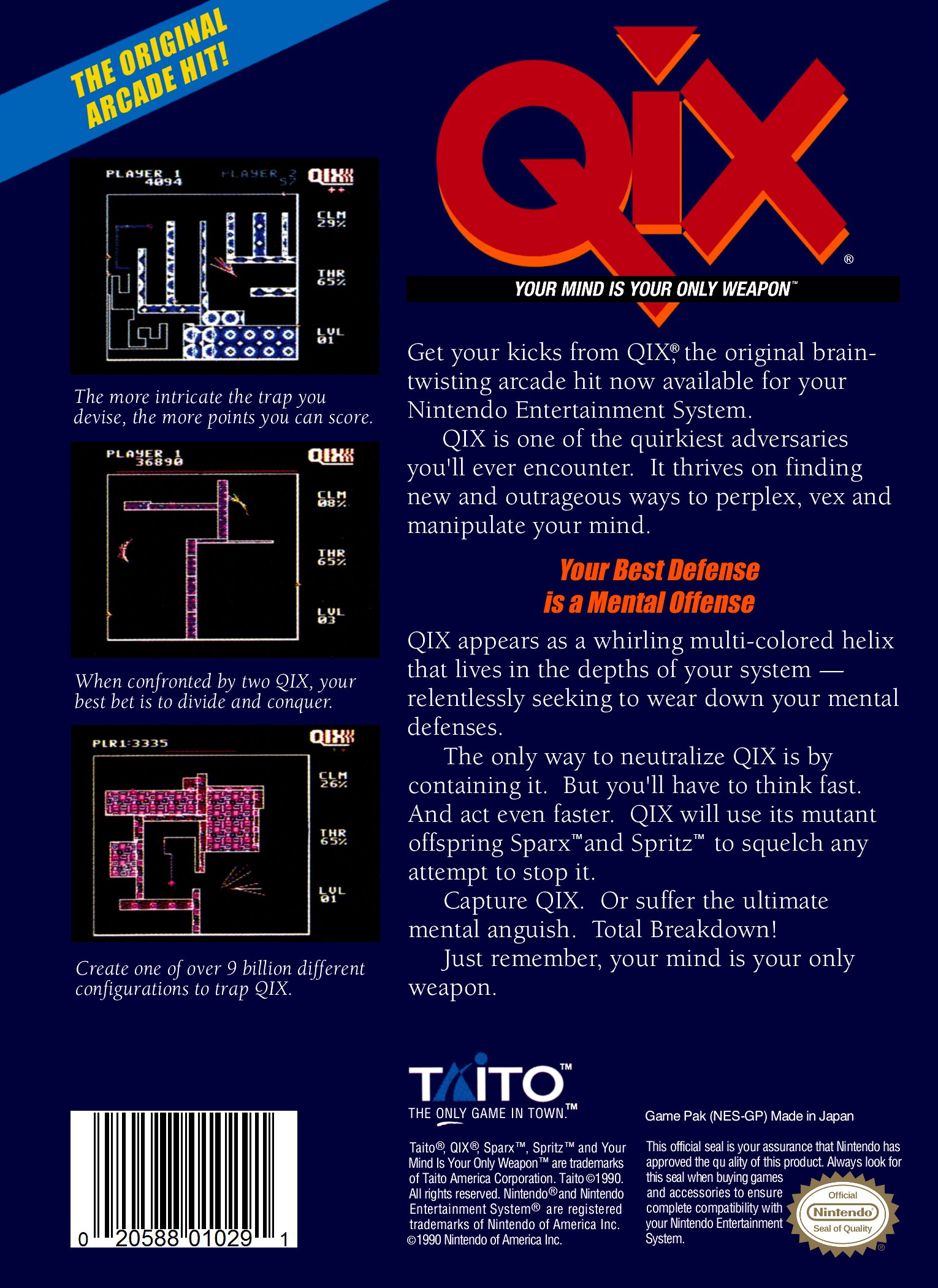 video game Qix scrape Image