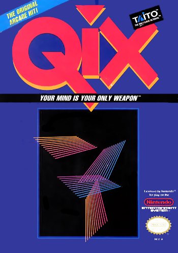 video game Qix scrape Image