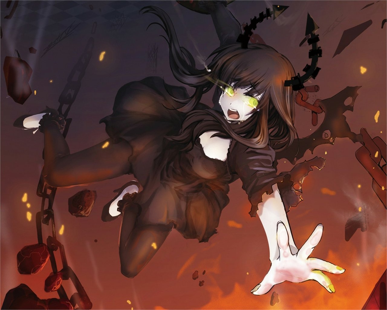Download Dead Master (Black Rock Shooter) Anime Black Rock Shooter Image