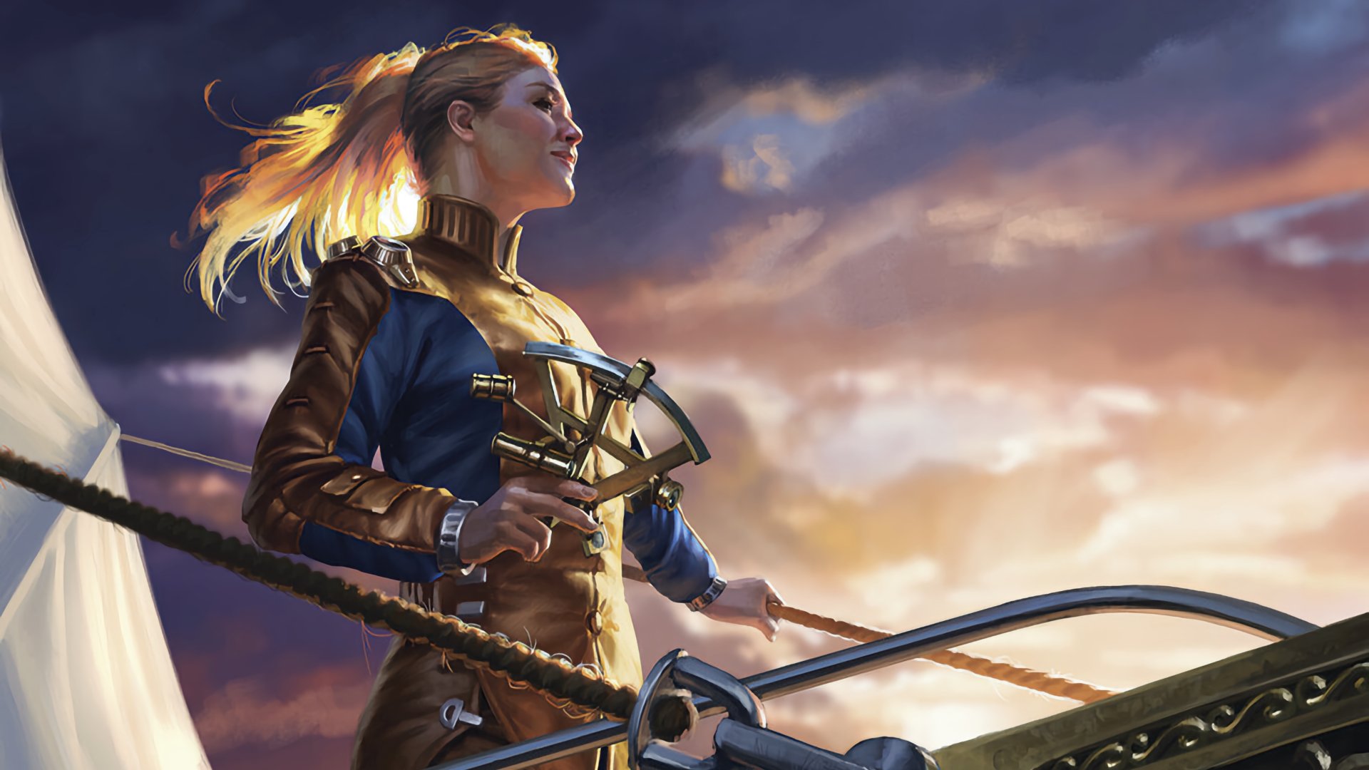  Hanna, Ship's Navigator by Chris Rallis