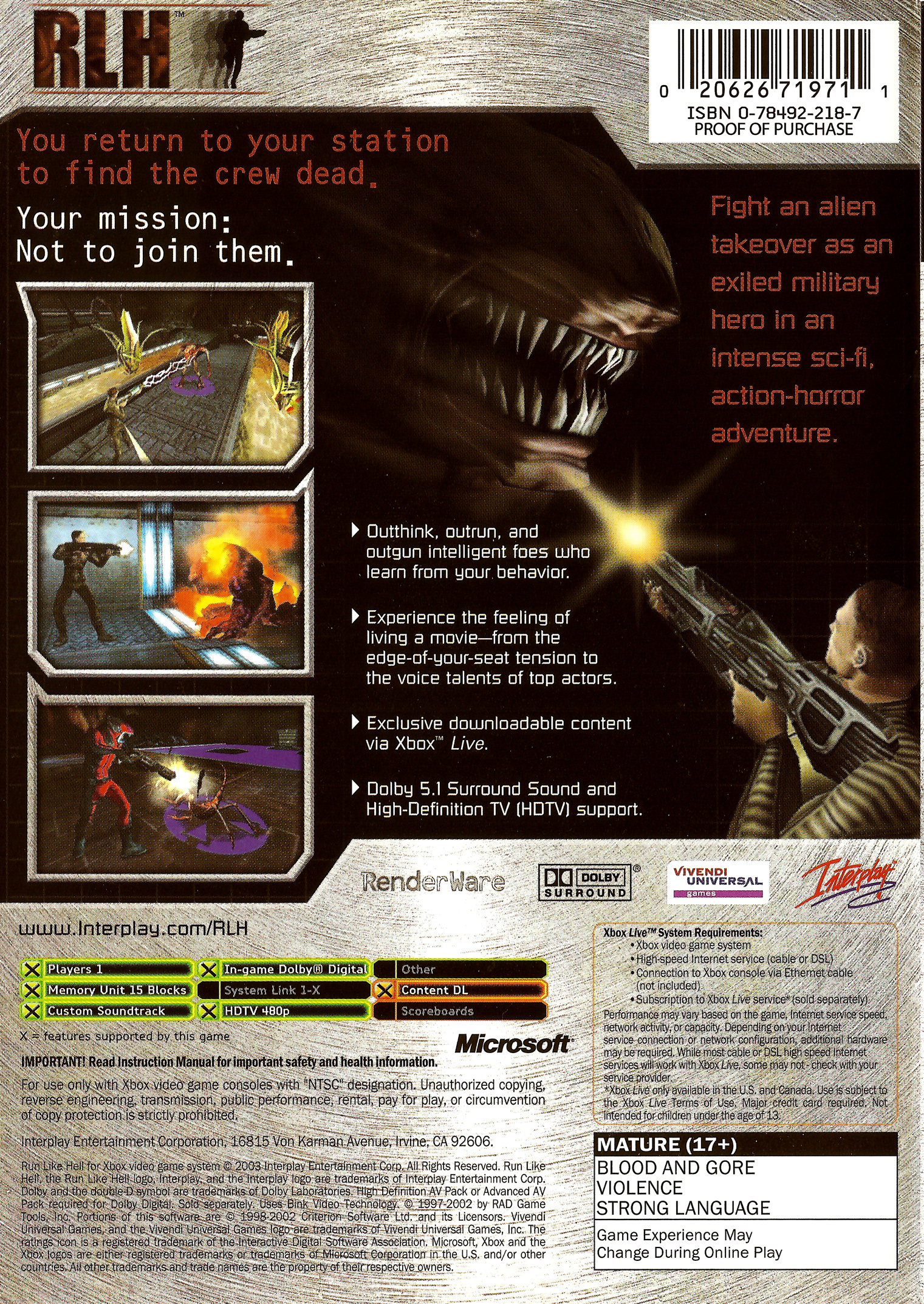 Run Like Hell: Hunt or Be Hunted Picture