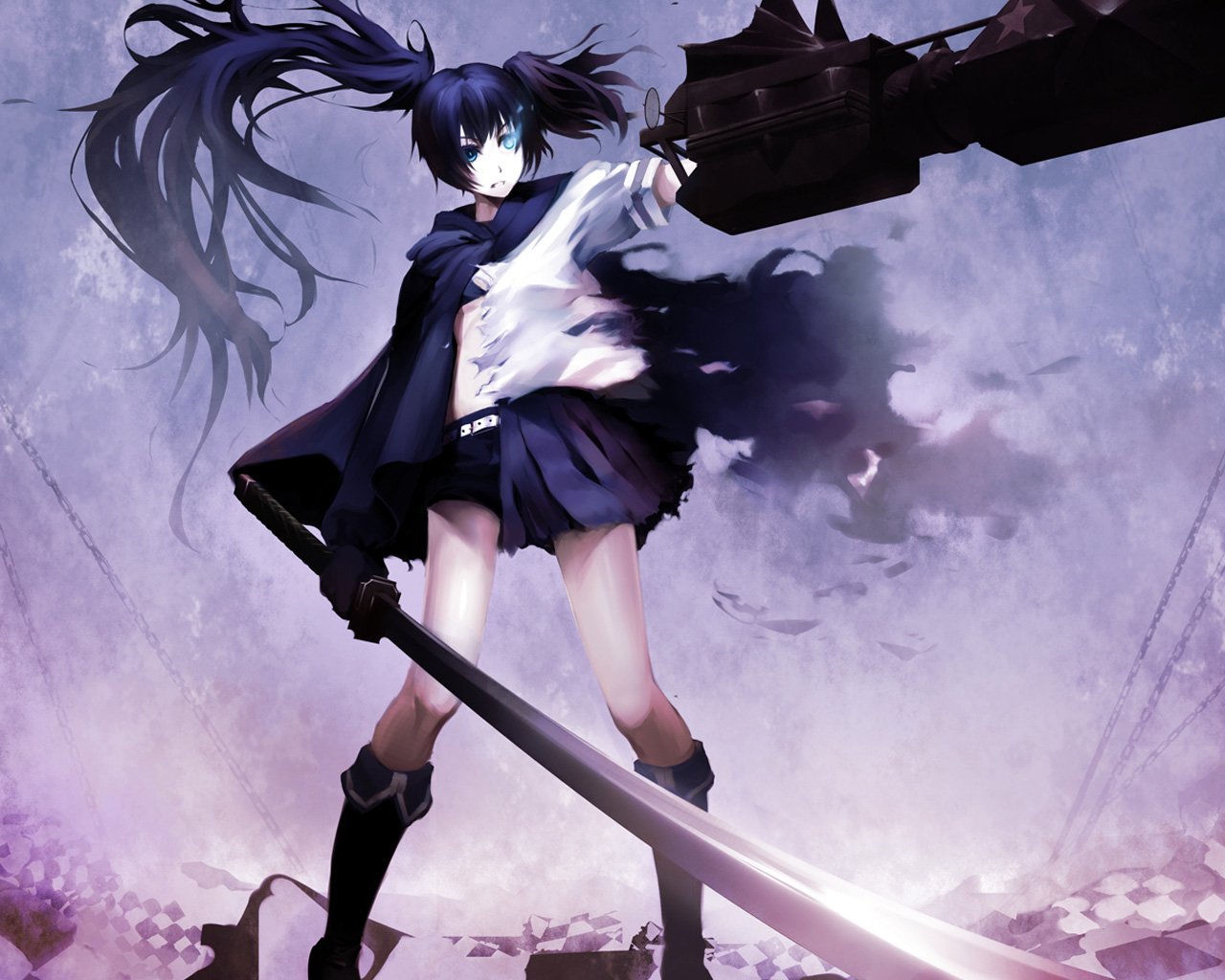 Mato Kuroi Anime Black Rock Shooter Image