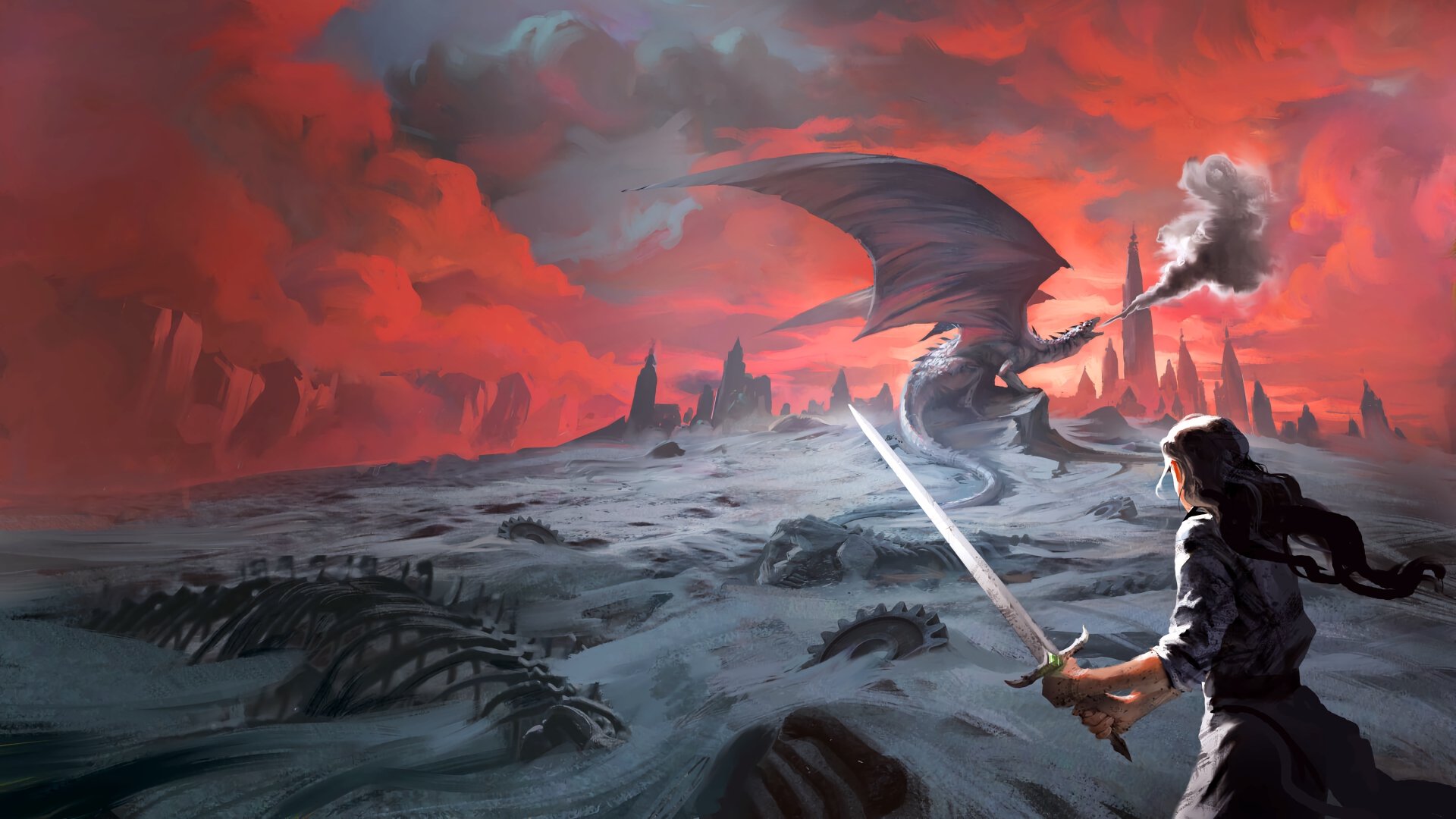  Dragons Within: Embracing Her Fire - Cover Art by Eben Schumacher