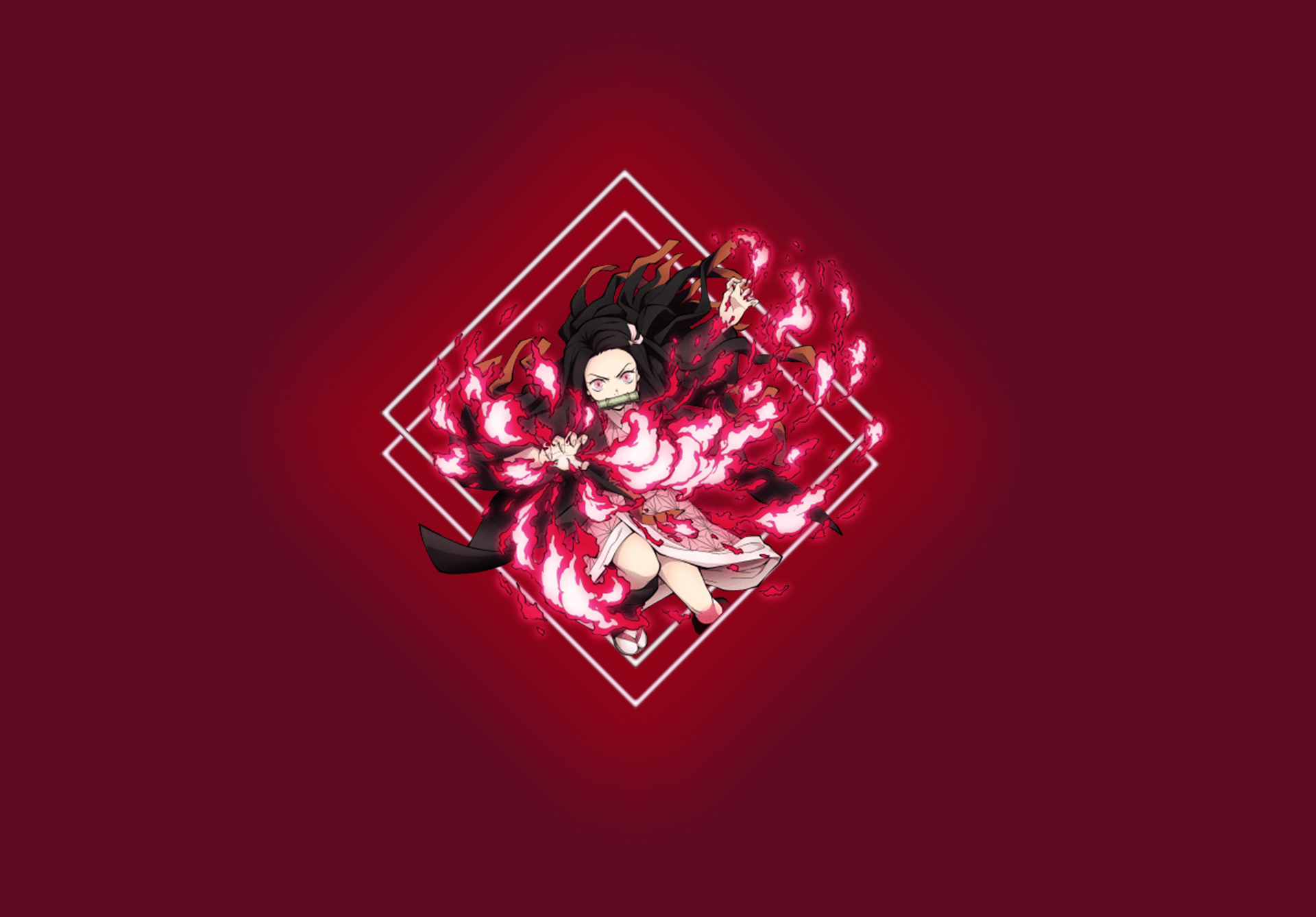 Nezuko Desktop Wallpaper by farrjyyn - Image Abyss