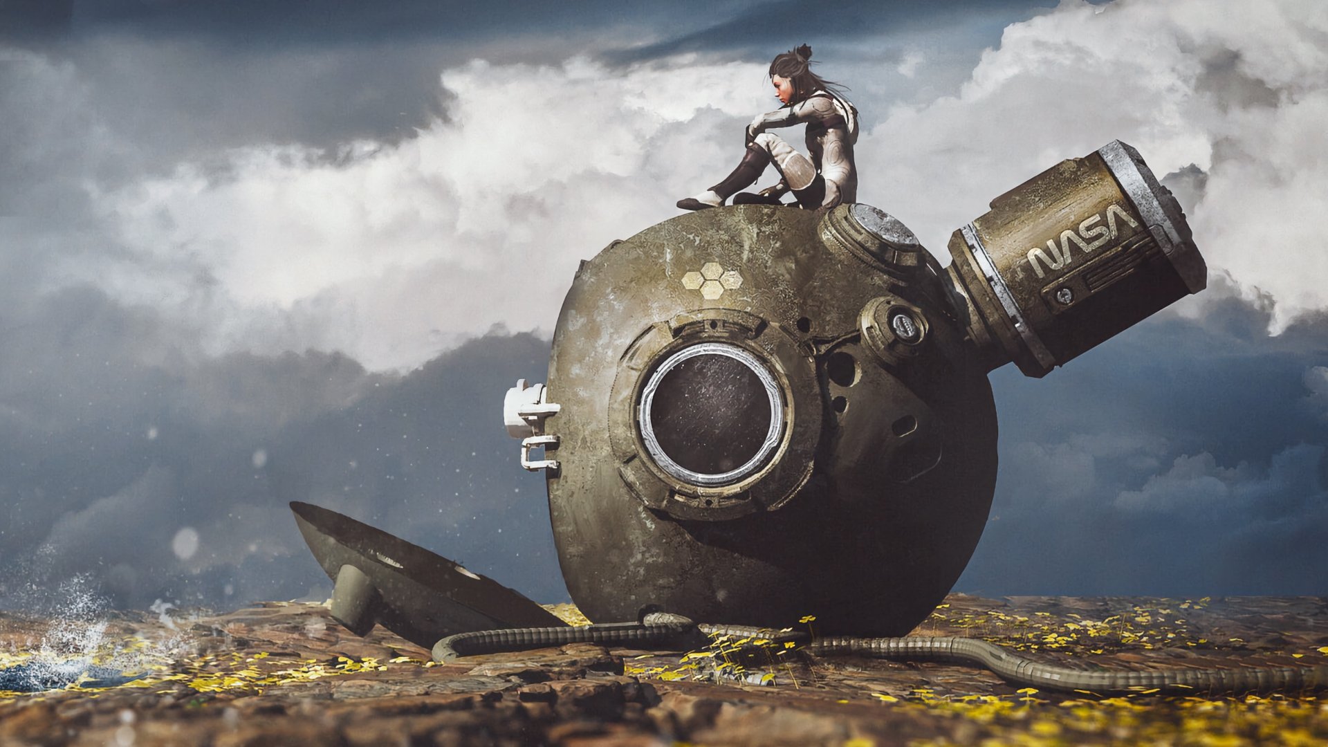 Sci Fi crash Image