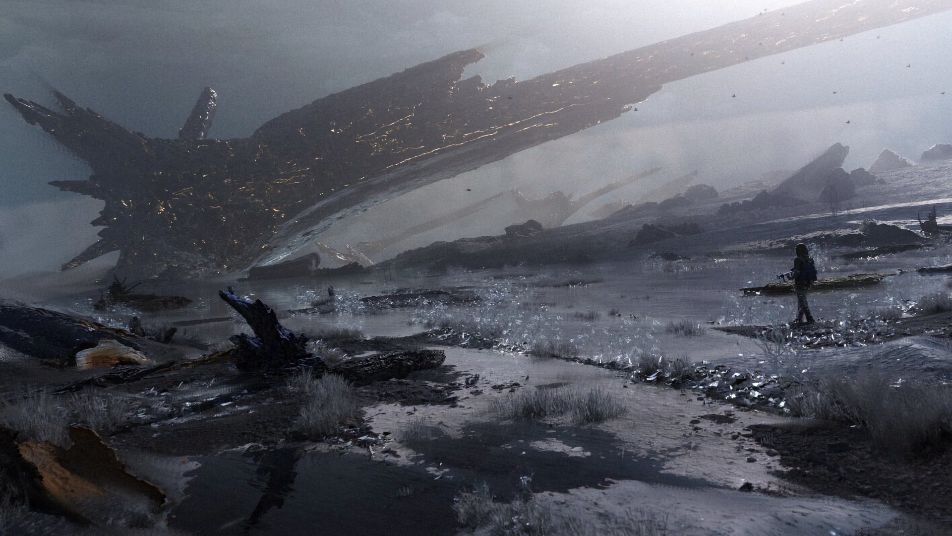 Sci Fi crash Image