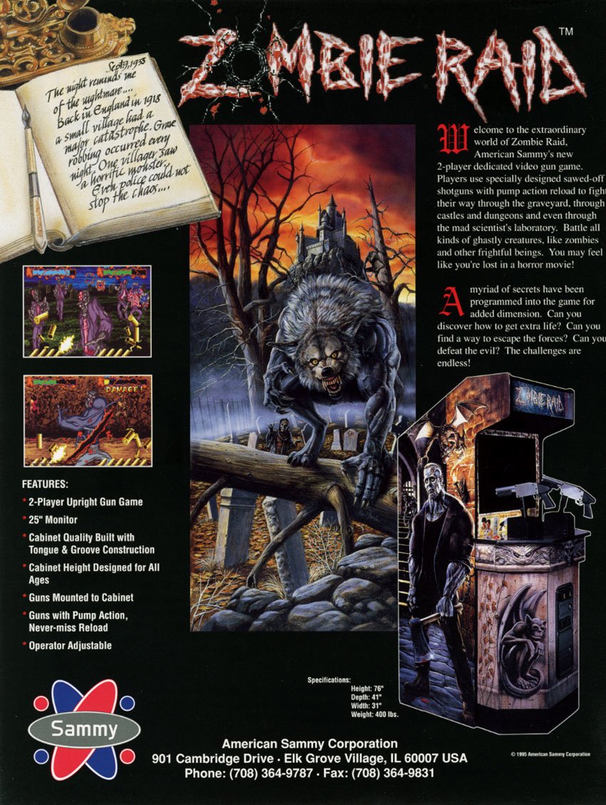 video game Zombie Raid Image