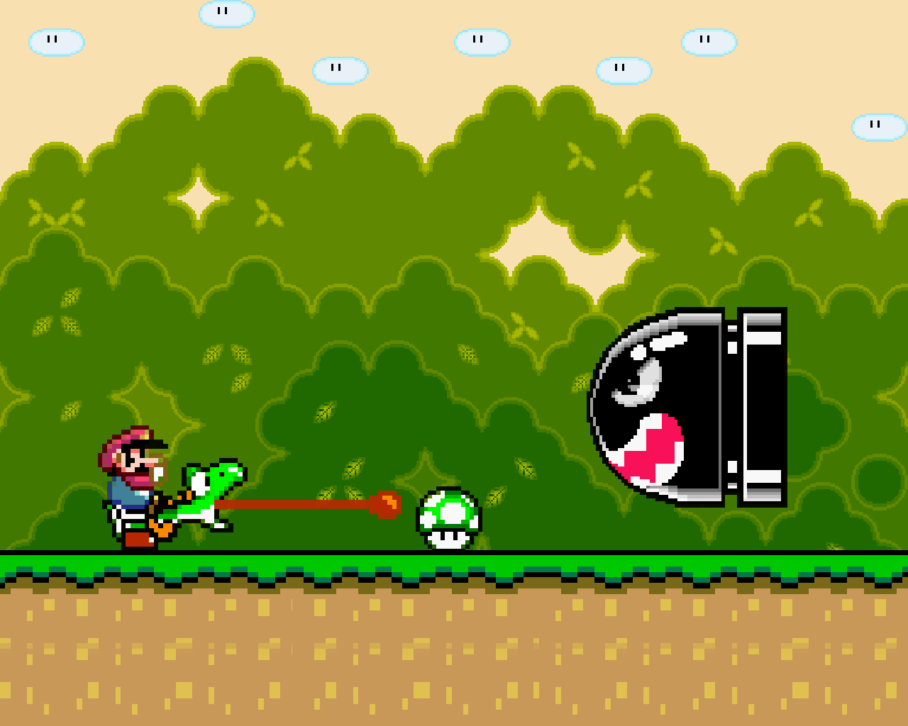 Bullet Bill Yoshi video game Super Mario World Mario Image