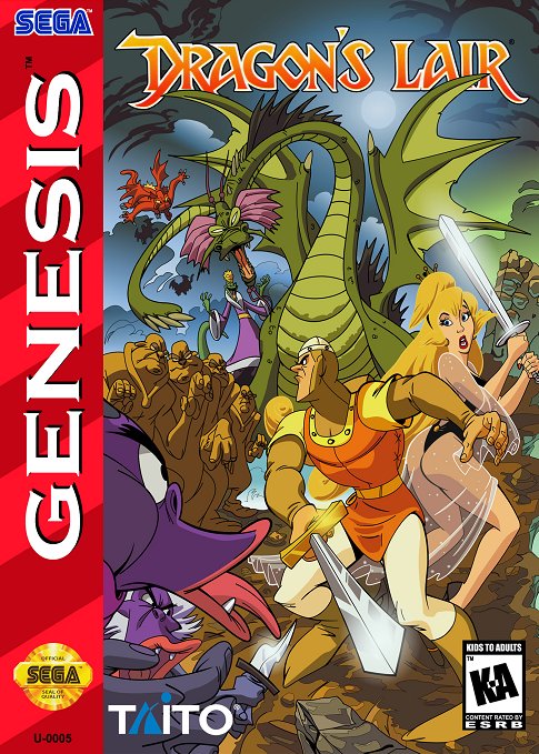 video game Dragon's Lair - The Adventure Continues Image